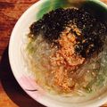 kaokaofood's cooksnap of when they made ところてんのもずく乗せ.