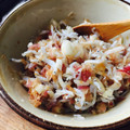 kaokaofood's cooksnap of when they made 茗荷としらすのナムル☆アレンジ例.