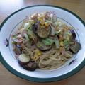 ちあり〜's cooksnap of when they made ☆キャベツとツナの和風パスタ☆.