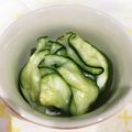 ＭＯＫＯＳＮＯＷ's cooksnap of when they made ズッキーニの塩ナムル.