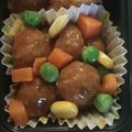 ﾘｯﾁｬﾝ's cooksnap of when they made お弁当❤ミートボールたくさん詰める方法❤.