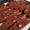 こまこま子's cooksnap of when they made ノンオイル・簡単基本・チョコビスコッティ.