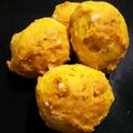 クックGB6431☆'s cooksnap of when they made ノンエッグ・ノンバター☆かぼちゃスコーン.