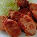 きつねどんべい's cooksnap of when they made 魚肉ソーセージケチャップ炒め☆簡単.