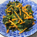 こむぎぱくぱく's cooksnap of when they made 〜レンジで〜ほうれん草と人参のごま和え.