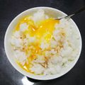 彩音ｍａｍａ's cooksnap of when they made ひと手間で断然美味しい卵かけご飯　TKG.