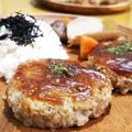 しじみごはん's cooksnap of when they made ナス入り　照り焼きハンバーグ.