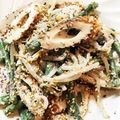 がいあ's cooksnap of when they made レンジで簡単♪野菜とちくわのゆかりサラダ.