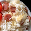 戀四季's cooksnap of when they made 簡単！ウインナーと玉ねぎの混ぜピラフ★.