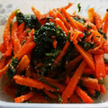 呑んべぇは友達's cooksnap of when they made ほうれん草と人参のごま和え.