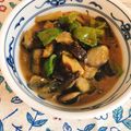 しゅい6's cooksnap of when they made 茄子とピーマンの味噌炒め.