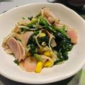 ☆momomama☆'s cooksnap of when they made ほうれん草とベーコンのバター醤油ソテー.