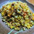 3smileママ's cooksnap of when they made ダイエット！パラパラしらたき炒飯.
