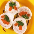 クック5SU7IM☆'s cooksnap of when they made レンジでささみのクルクル♪ゴママヨで♪.