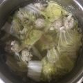 ちいむすめ's cooksnap of when they made 余った餃子の具で♪簡単春雨スープ.