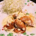 まぁみぃあぃあぃ's cooksnap of when they made 鳥むね肉の、マヨテリ.