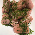 クックBLTENE☆'s cooksnap of when they made お弁当に❤青のりソーセージ.