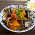 ももちゃんのれしぴ's cooksnap of when they made 大根・さんまの梅煮を骨ごと食べましょ♪.
