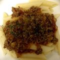ゆあ☆ごう's cooksnap of when they made トマト缶でミートソース.