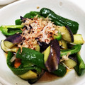 ーきゃんこー's cooksnap of when they made なすとピーマンの生姜揚げびたし.