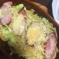 メロンパンケーキ's cooksnap of when they made アヒージョ風ポテトとアスパラのチーズ焼き.