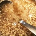 ayachan66's cooksnap of when they made 家にあるものだけで本格味噌ラーメンスープ.
