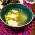 ちゃぴ♥'s cooksnap of when they made お豆腐と枝豆のあっさりスープ.