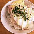 ここぶーママ's cooksnap of when they made 時短簡単！ マヨ ベーコン丼.