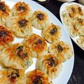 Rika☆Rin's cooksnap of when they made 簡単餃子♪簡単ニラ餃子♪ニラまんじゅう♪.