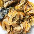 hanayukimama's cooksnap of when they made レンジで簡単！サバフィレの南蛮漬け.