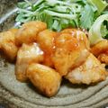 ていこのむすめ's cooksnap of when they made 胸肉やわらか☆我が家のスイートチリソース.