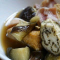 めかにか's cooksnap of when they made 簡単☆ナスと厚揚げとベーコンの煮物♪.