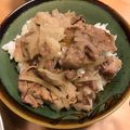 ☆akettu☆'s cooksnap of when they made 簡単☆玉ねぎたっぷり！の牛丼。.