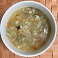 Susie845's cooksnap of when they made 押し麦のほっこり生姜スープ.