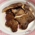 みゃじま's cooksnap of when they made 黒あわび茸のステーキ.