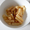 みゃじま's cooksnap of when they made 保育園の定番おやつ★　マカロニのあべかわ.