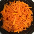 pixma's cooksnap of when they made あっというまに■にんじんのきんぴら■.