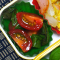 nosso's cooksnap of when they made プチトマトとバジルのマリネ♪炒め和え♪.