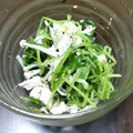 もいこ196482's cooksnap of when they made ささみとえのきと豆苗の和え物.