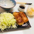 翔稀。's cooksnap of when they made 弁当◎焼肉のタレで☆肉巻きマッシュポテト.