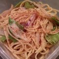 ＄ophie's cooksnap of when they made 玉ねぎ＆クリームチーズの和風パスタ☆.