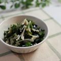 まろんかふぇ's cooksnap of when they made レンジで簡単☆エノキわかめのゴマだれぽん.