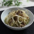 まろんかふぇ's cooksnap of when they made 豚もやしのゴマ味噌炒め.