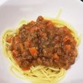 ★runa★'s cooksnap of when they made トマト缶不要☆スパゲティミートソース.