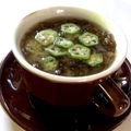 azbjbn's cooksnap of when they made もずくとおくらのお味噌汁.