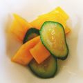 しぽちゃんママ's cooksnap of when they made コリンキーときゅうりの浅漬け♪♪.