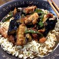○○Taiga○○'s cooksnap of when they made 鶏肉と茄子のピリ辛冷やし味噌らーめん♪.