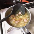 クックB88MZ4☆'s cooksnap of when they made ウインナーとキャベツのコンソメスープ.
