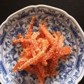 まりもひよこ's cooksnap of when they made 常備菜に 。たらこで 人参しりしり.