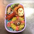 ともごろう0226's cooksnap of when they made キャラ弁☆コロコロウインナーのリラックマ.